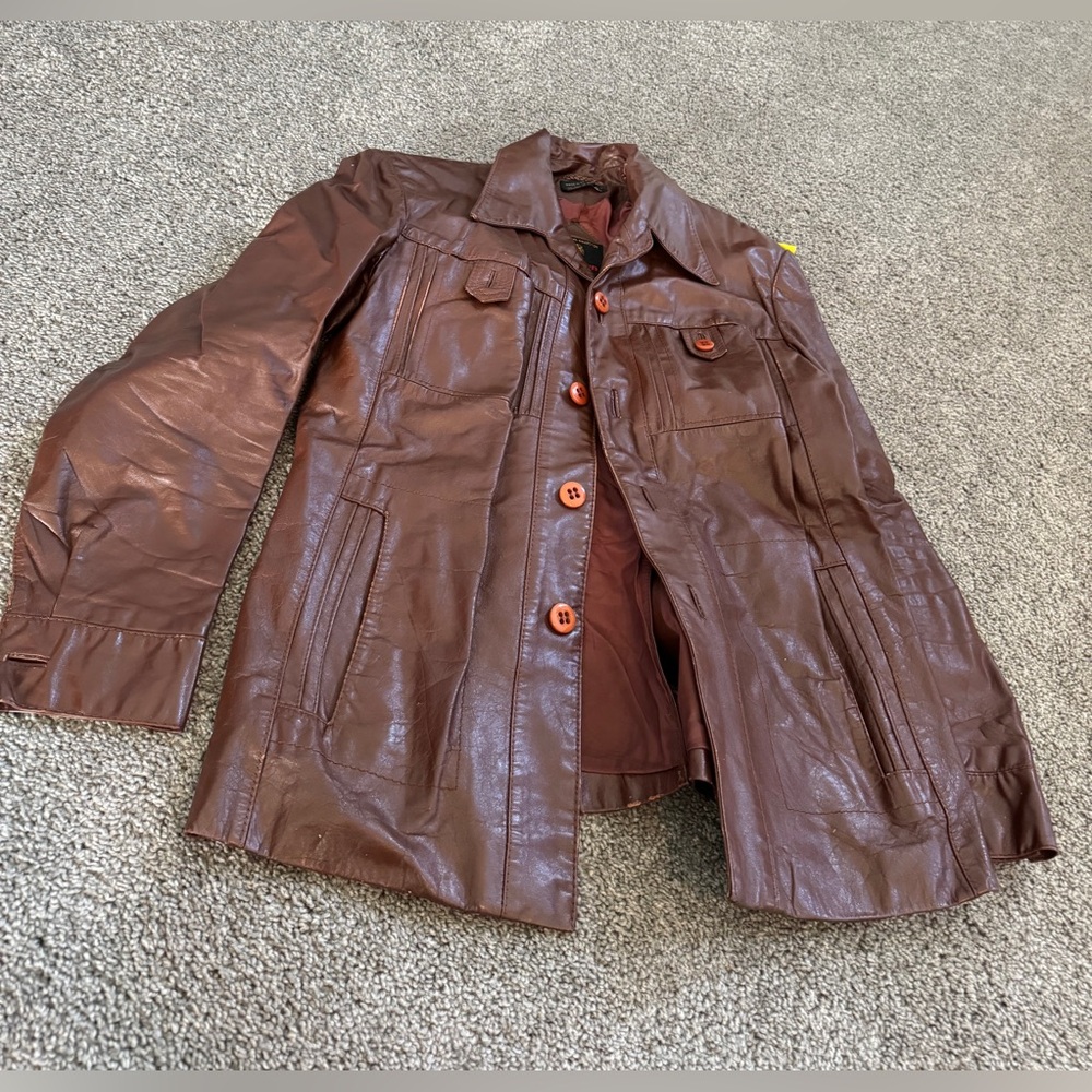 Richman Brothers Men’s Vintage Leather Jacket